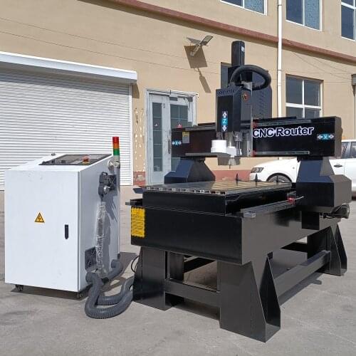 ROBOTEC mini 4 axis cnc milling machine/woodworking cnc 6090 1212/wood atc cnc router with 2.2kw water cooling spindle