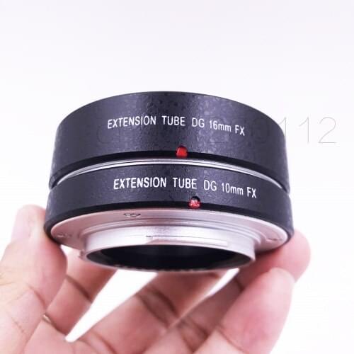 Camera Lens Auto Focus Macro Extension Tube ring for Fuji FX X-Pro1 X-A2 X-T1 X-T30 X-E3 XT20 XT10 XT2 XT3 XT4