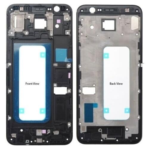 10 pcs / For Samsung Galaxy J6 Plus 2018 J6+ J610 / J4 Plus 2018 J4+ J415 LCD Housing Faceplate Front Frame panel Chassis Bez