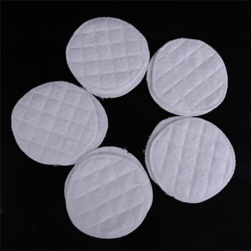 10pcs/set Soft Absorbent Nursing Pads Washable Reusable Cotton Pads Breastfeeding Liners Breast Pad for Nursing