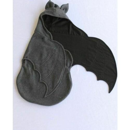 2019 Newborn Infant Baby Cotton Swaddle Blanket Wrap Cartoon bat Sleeping Bag 0-6M