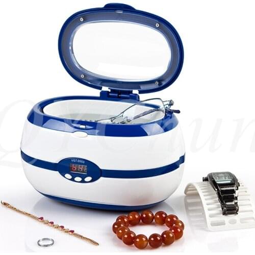 Ultrasonic cleaning machine household small glasses washing machine VGT-2000 watch denture braces jewelry cleaner