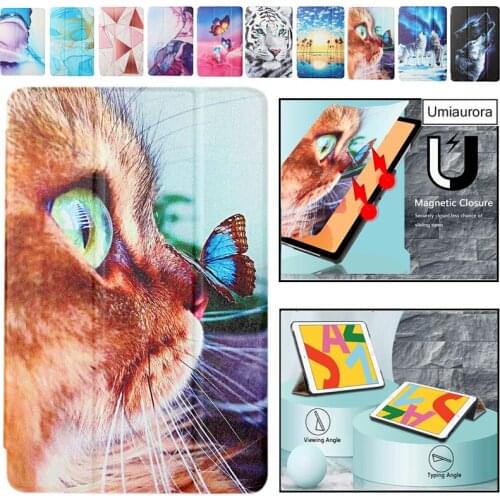 Case for Samsung Galaxy Tab A7 S6 Lite 10.4 SM T505 T225 Tablet Folding Stand Cover for Tab S7 FE Plus 12.4 T735 T975 T875 Case