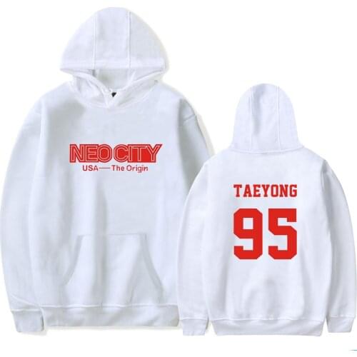 Nct 127 Hoodies Men Women Fashion Hoodies Personality Streetwear Sweatshirt USA - The Origin Print Hoodies Autumn Couples Hoodie