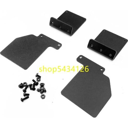 Toys Model Car Mud Flaps Splash Guard Mudguard Fenders Splasher For 1/10th Scale Rc Car 4WD TF2 Trail Finder 2 Mojave Body Shell