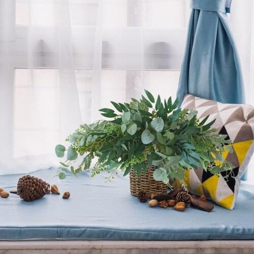 Artificial Leaves Ornament Green Leaves Front Door Wall Decor for jungle wedding backdrop decoration christmas decor plant