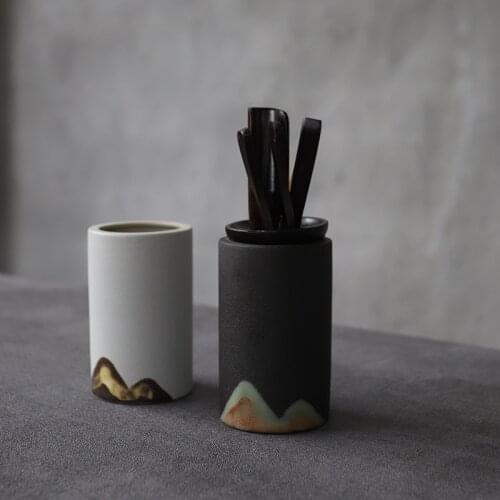 LUWU ceramic tea ceremony sets mountain chinese kung fu tea accessories