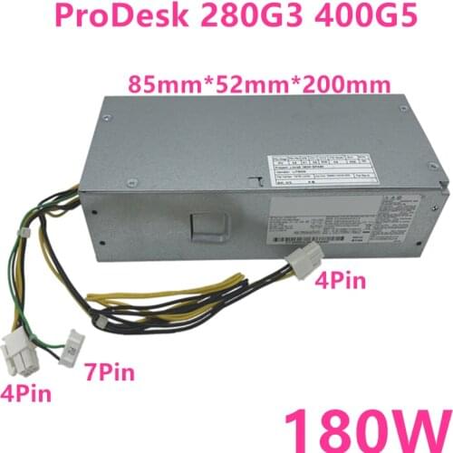 Original New PSU For HP ProDesk 280G3 400G5 Power Supply PCH019 DPS-180AB-26A DPS-180AB-30A PA-1181-3HB L07658-001 L17839-001