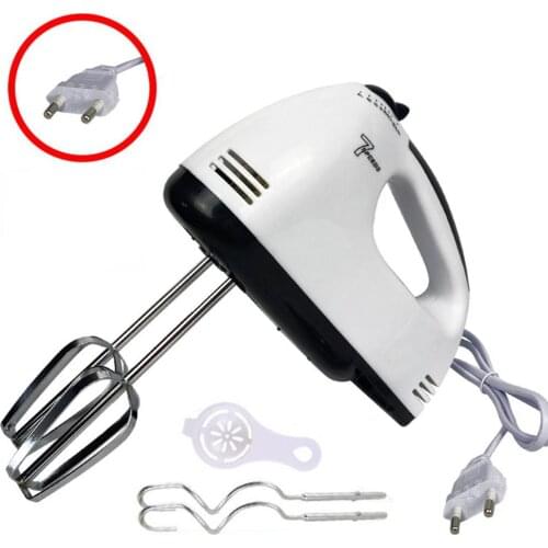 Hand Mini Mixer Food Blender 7 Speed Control Multifunctional Food Processor Kitchen Mini Electric Manual Cooking Tools