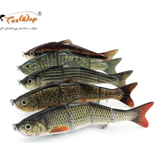 Fishing Wobbler Isca Artificial Lure 4 Segment Swimbait Crankbait Hard Bait Slow 25cm 135g Fishing Lure Fishing Tackle