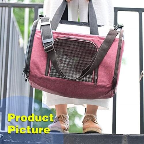 Pet Messenger Backpack Cat Carrier Portable Pet Shoulder Bags Small Dog&cat Breathable Outgoing Travel Handbag Suit For Aviation