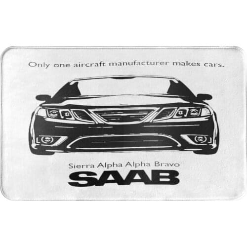 Saab Turbo 1832 Bath Mat Carpet Door Mat 50x80cm Outdoor Doormat Floor Carpets Bedroom Carpet