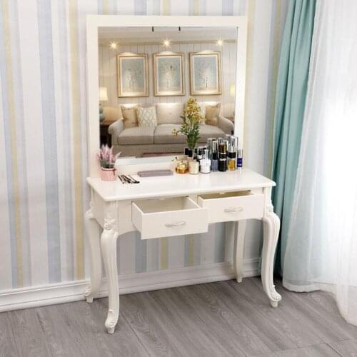 European style dressing table wedding photo studio dressing table bedroom small apartment mini net red ins dressing table