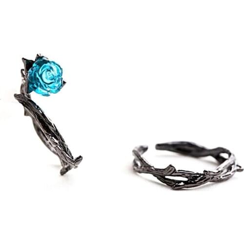 Uloveido 925 sterling silver ring all-match elegant hand ornaments female Korean style elegant silver ring SALRG13