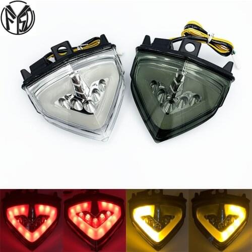 For HONDA CB1000R 2008-2013 CBR600F LED Blinker Tail Light Motorcycle Turn Signal Light Rear Brake Taillight CB 1000R CB1000 R