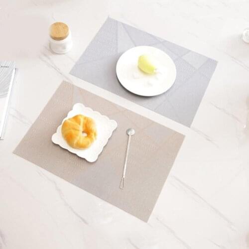 1 Pc Europe Style Placemat Anti-slip Heat-resistant Placemat Dishes Coaster Tableware Mat Table Decoration Home Must