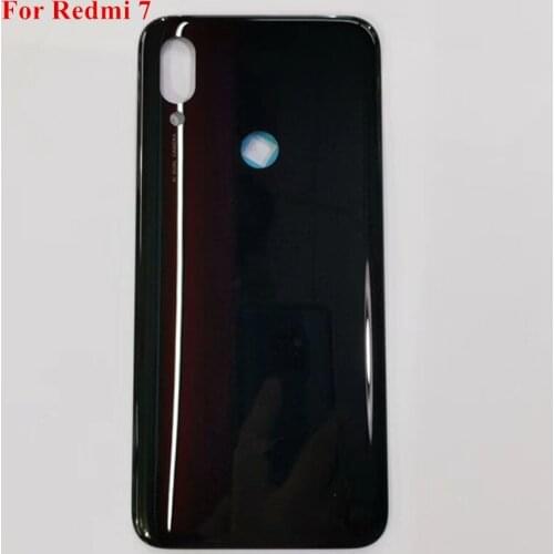 10 PCS Original Back Housing For Xiaomi Redmi 7 Back Cover Battery Case with LOGO LCD front frame Replacement MIXUEWEIQI