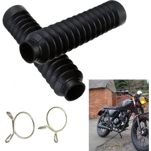 2Pcs Motorcycle Dirt Bike Motorbike Front Fork Cover Shock Protector Dust Guard