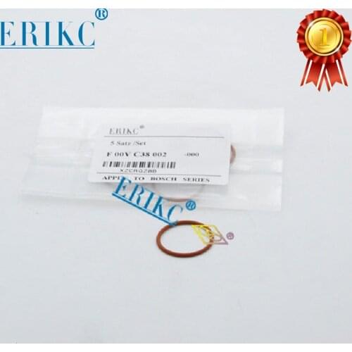 30PCS ERIKC F00VC38002 common rail seal o-ring F 00V C38 002 CR truck o ring F00V C38 002 for 0445110# injector solenoid valve
