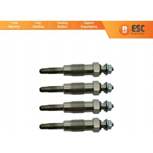 ESC EGP51-1 4 Pcs Heater Glow Plugs GX68, 0100226190 for Ford Fiat Opel Renault 1.6-2.5 D