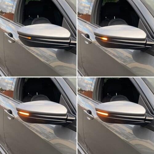 Dynamic Sequential Side Mirror Indicator Blinker For Honda Civic MK X MK10 10th FC FK 2016 2017 2018 2019 LED Turn Signal Light
