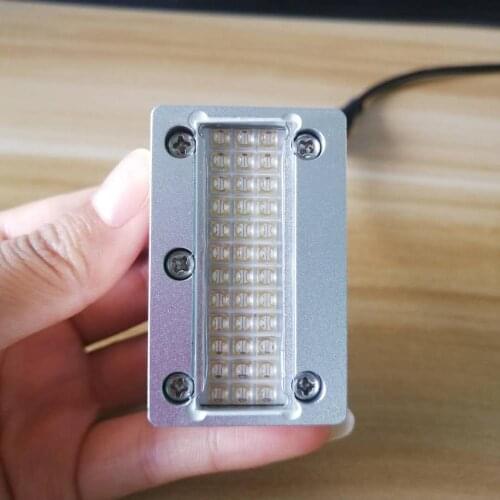 Small UV ink curing lamps for APEX UV6090 flatbed printer Sunjet Epson DX5 head Inkjet photo printer cure 395nm cob UV led light