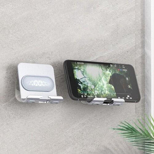 For Your Mobile Phone Multipurpose Holder Suction Cup Bathroom Bedside Wall Phone Holder Mobile Phone Accessories Safe Durable