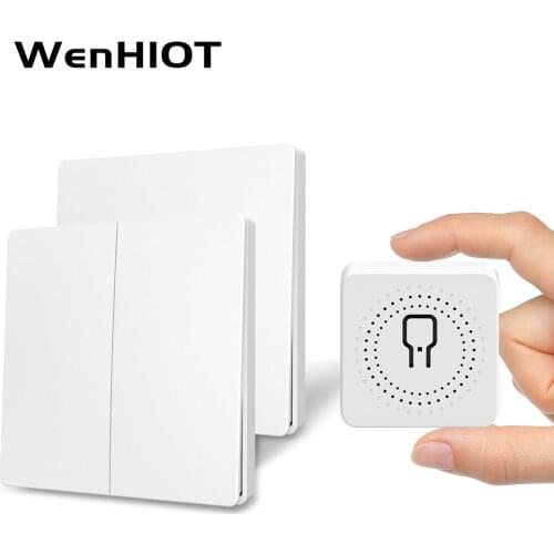 WENHIOT 433Mhz Wireless Switch Set EP no battery required waterproof light switch home 110V 220V remote controller wall switch