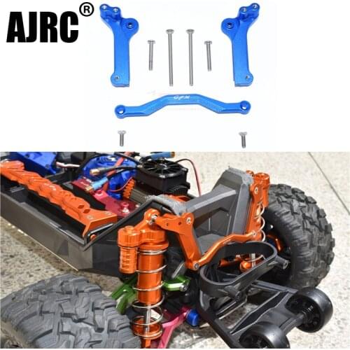 TRAXXAS 1/10 4s MAXX MONSTER TRUCK 89076-4 Aluminum alloy front / rear adjustable shock mount alternative # 8938 8939