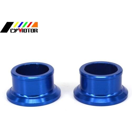 CNC Motorcycle Billet Blue Rear Wheel Hub Spacer suit for YAMAHA YZ250F YZ450F 2009 2010 2011-2016 2017 2018 2019 2020 Dirt Bike