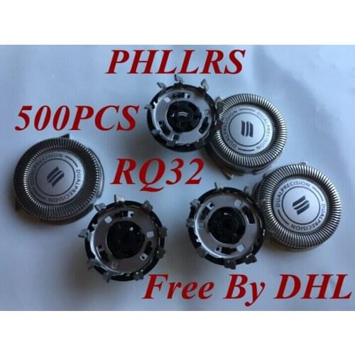 500Pcs RQ32 razor blade replace Head for PHILIPS Shaver RQ10 RQ11 RQ12 RQ310 RQ311 RQ312 RQ320 RQ328 RQ1151 RQ1155 RQ1190 RQ1131