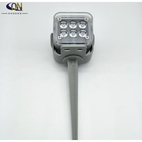 12W DC12V AC85-265V Outdoor Garden Light 6x2W Waterproof LED Flood Spot Light Lawn Lamp Tree Wall Yard Path Landscape Lighting