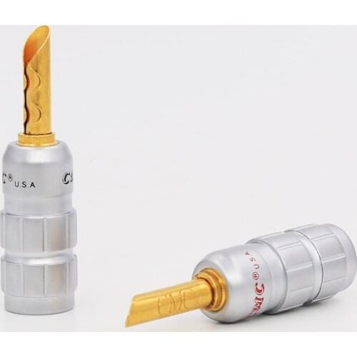 VB416G CMc Gold plated Banana speaker connectors Banana jack BFA