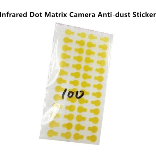 100PCS Infrared Dot matrix Anti-Dust Protection Sticker High Temp Resistance For X XS MAX 11 Pro Max Front Camera FACE ID Repair