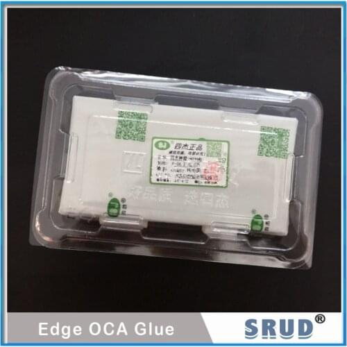 100pcs Edge Optical Clear Adhesive OCA Film For Samsung Galaxy S8 S9 S8plus Note 8 9 10 G950 G950F G955 N960 LCD Screen Laminate