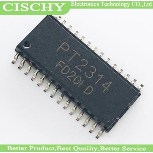5pcs/lot PT2314E PT2314 SOP-28 In Stock