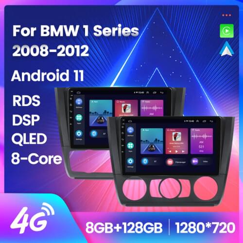 Android 2din Car Radio multimedia video player For BMW 1-Series 1 Series E88 E82 E81 E87 2004-2012 navigation GPS audio 2 DINS