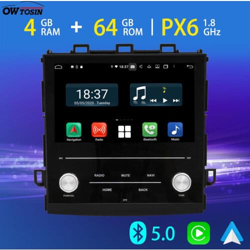 8" 1280*720P Car DVD Multimedia Player For Subaru Impreza XV 2016 2017 2018 GPS Radio Android 10 Unit PX6 4+64G 4G WiFi CarPlay