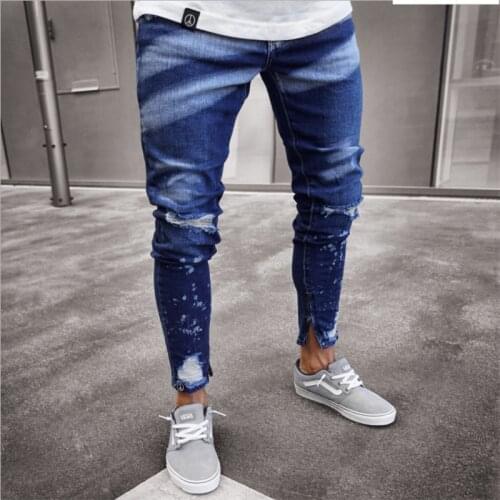 DPDEHAO Men's Skinny Jeans
