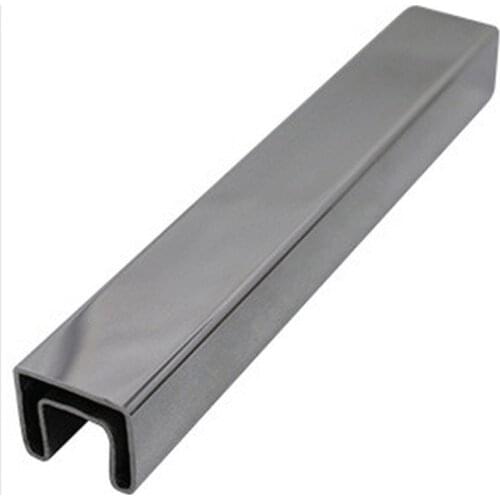 Best Stainless Steel 316 Baluster Patio Glass Railing With Steel Top Handrail