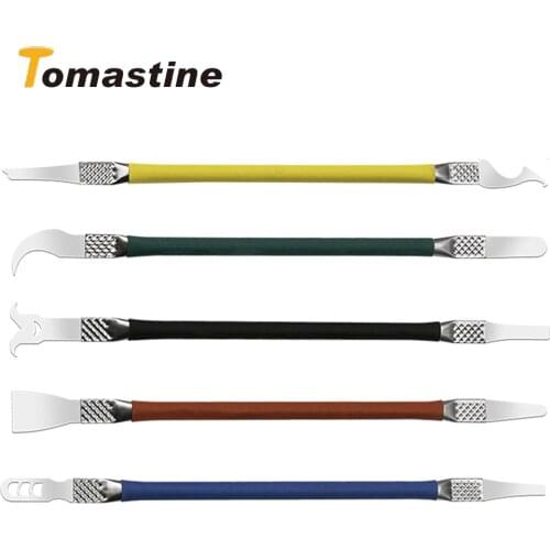5 in 1 IC Chip Repair Thin Blade CPU NAND Remover BGA Maintenance Knife Remove Glue Disassemble Phone PC Rework Processor Tools