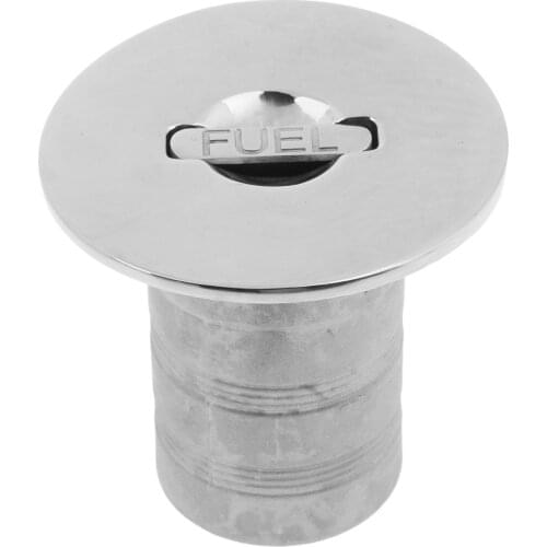 Marine 316 Stainless Steel Deck Fill Filler Keyless Cap 45mm