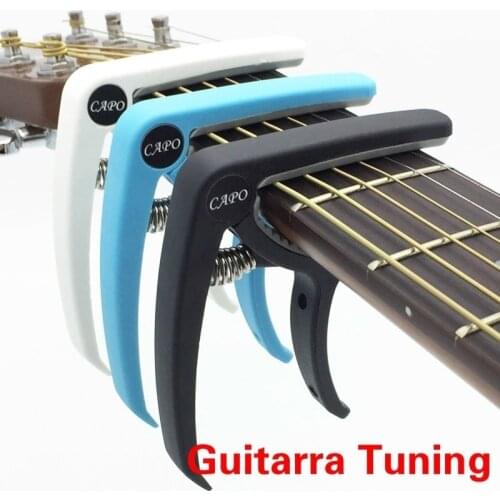 Plastic Guitar Capo for 6 String Acoustic Classic Electric Guitarra Tuning Clamp Musical Instrument Accessories