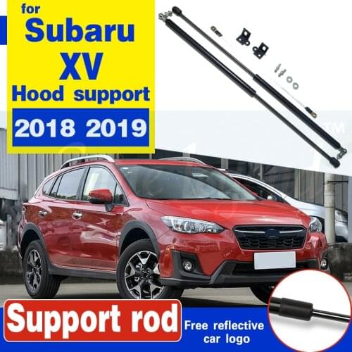 For Subaru XV Crosstrek Impreza GT 2018 2019 Car Front Hood Lifting Support Hydraulic Rod Spring Shock Strut Bars Car-styling