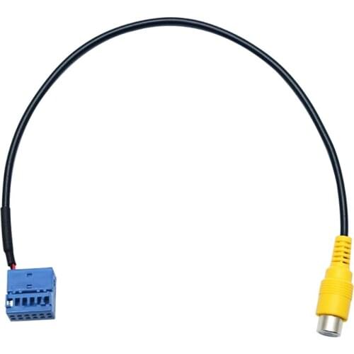 Universal Car Adapter Reverse Convert Cable Video Plug Rear View Backup Camera Input Line AUX Audio Harness For Auto Accessories