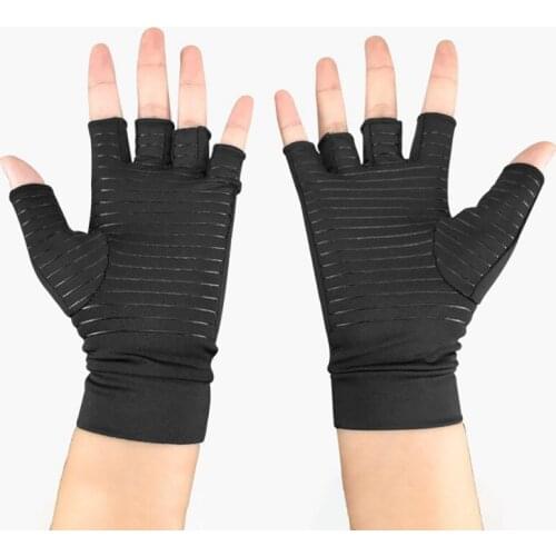 Mountain Bike Half Finger Cycling Gloves Breathable Short Finger Bicycle Outdoor Sports Fingerless Summer MTB 5mm Pad
