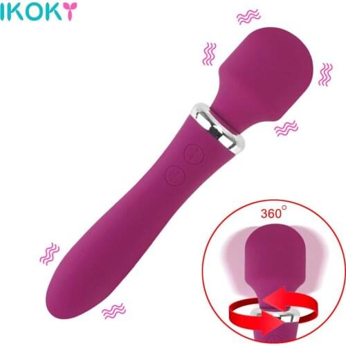 Magic Wand AV Vibrator Sex Toys for Woman Clitoris Stimulator Dual Motors Vibrators Vaginal Sex Massager G Spot vibrating Dildo