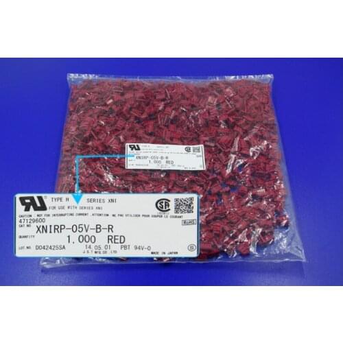 XNIRP-05V-B-R HOUSING red color Connectors terminals housings 100% new and original parts