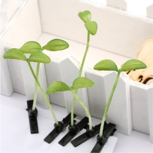 5PCS Novelty Cute Plant Antenna Hairpin Unisex Fun Hairclip Ladies Mens Children Bobby Pin Wedding Party Decoration