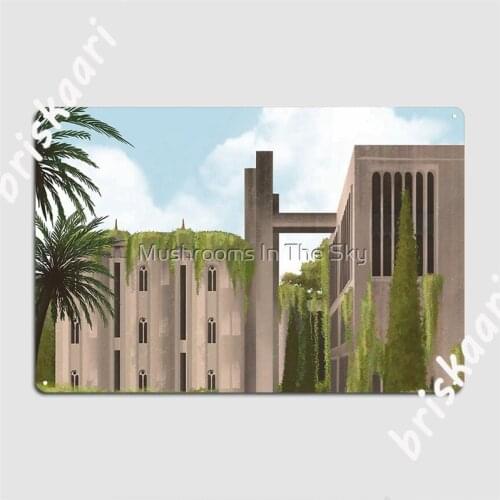 La Fabrica The Factory Metal Signs Cinema Garage Wall Design Wall Decor Tin sign Posters